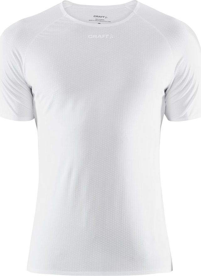 Pánské ultralehké funkční triko CRAFT Pro Dry Nanoweight SS bílé Velikost: XXL
