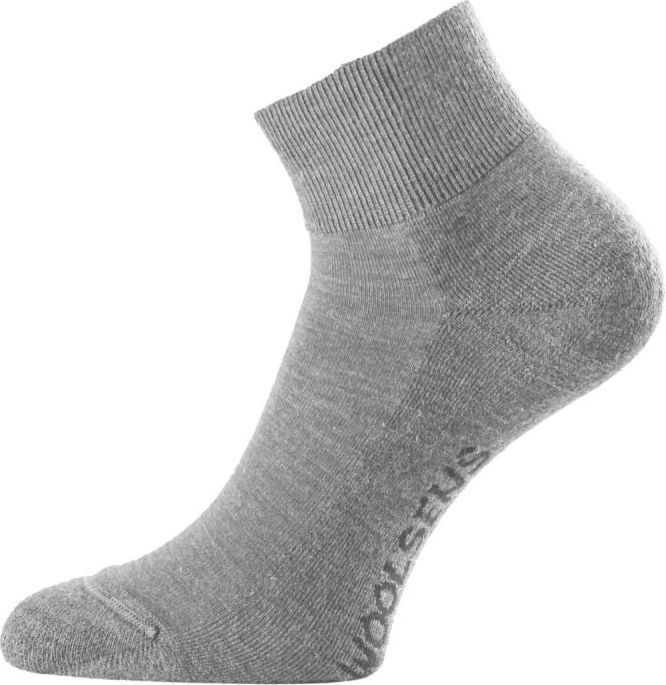 Merino ponožky LASTING Fwp šedé Velikost: (38-41) M