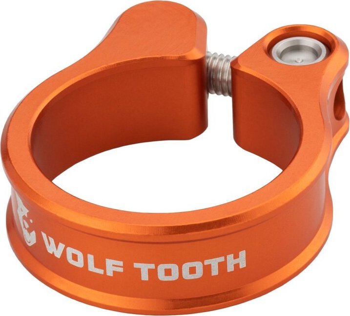 Sedlová objímka WOLF TOOTH 34.9mm oranžová