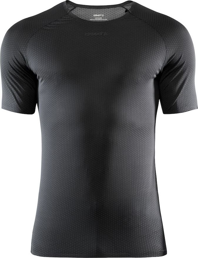 Pánské ultralehké funkční triko CRAFT Pro Dry Nanoweight SS černé Velikost: XS