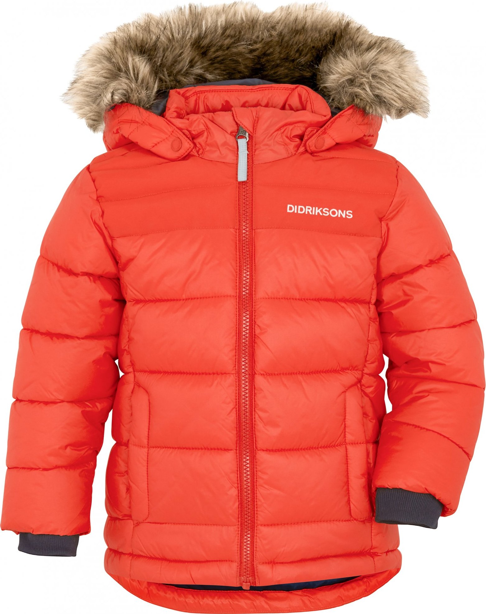 Dětská zimní bunda DIDRIKSONS Digory oranžová Velikost: 80