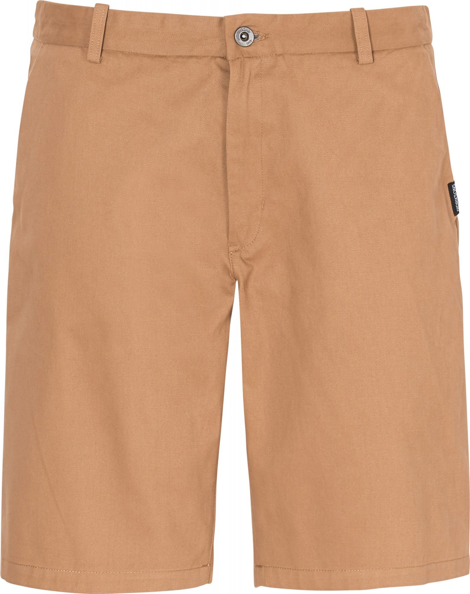 Pánské bavlněné kraťasy DIDRIKSONS Hakon hnědé Velikost: XXXL