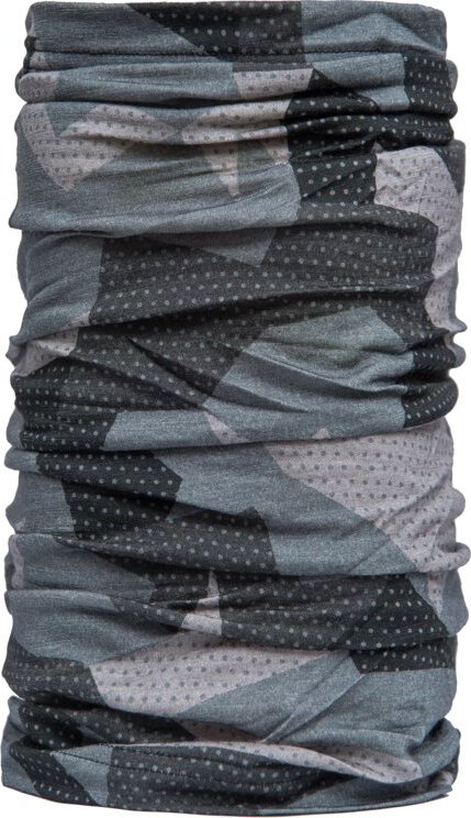 Multifunkční šátek SENSOR Tube Merino Impress černá/camo