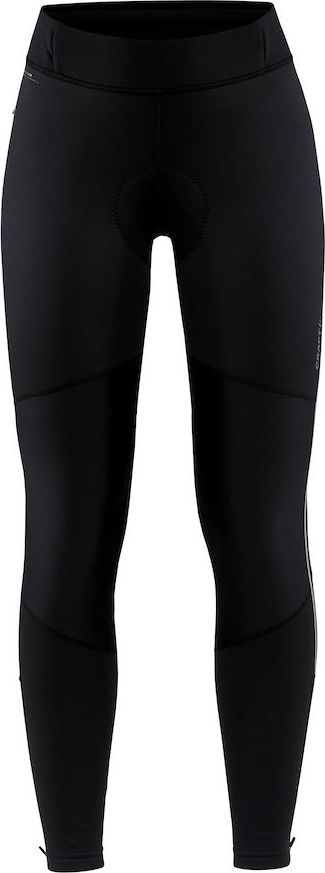 Dámské zateplené cyklokalhoty CRAFT Core Subz Wind Tights (C3) černé Velikost: M