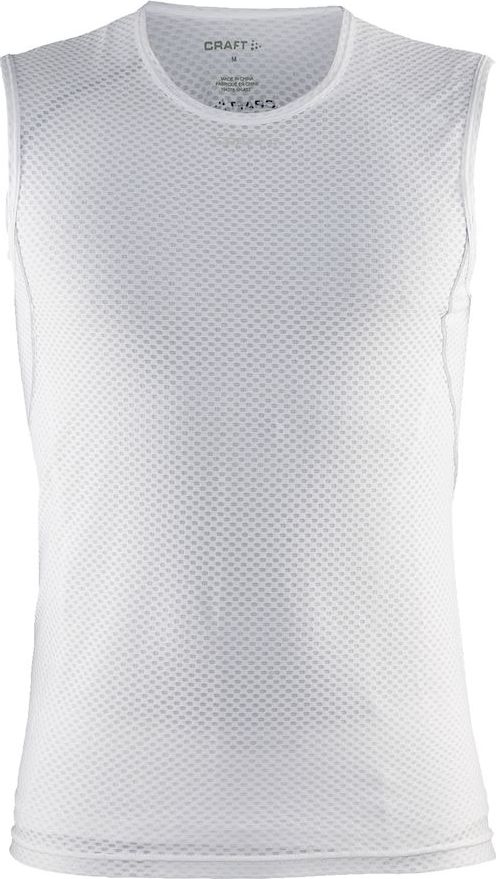 Pánské funkční scampolo CRAFT Mesh Superlight - bílá Velikost: XS