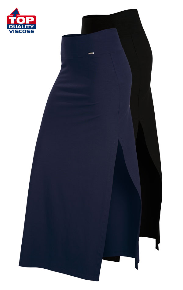 Dámská sukně LITEX dlouhá Velikost: XL, Barva: tmavě modrá