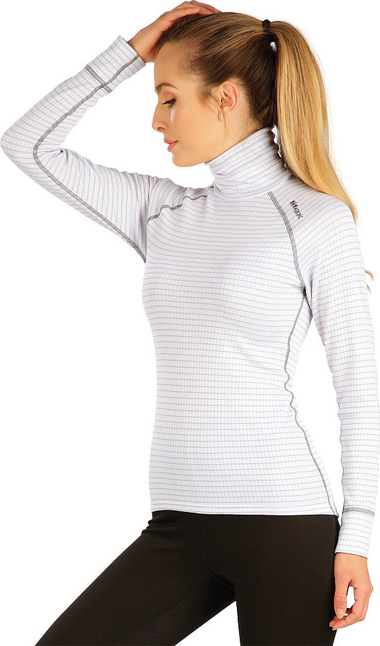 Dámský funkční rolák LITEX bílý Barva: Bílá, Velikost: M