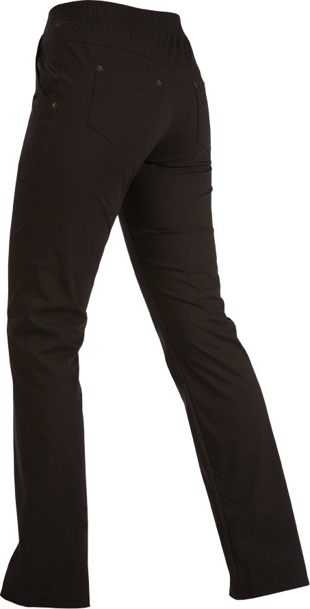 Dámské kalhoty LITEX dlouhé černé/červené Barva: černá, Velikost: XL