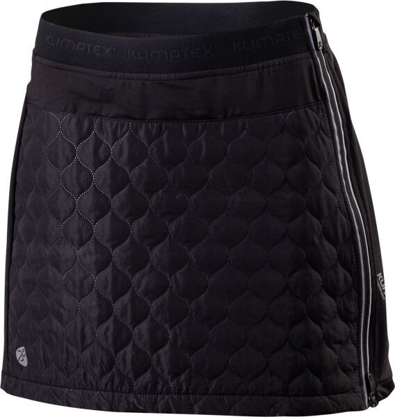 Dámská zateplená sukně KLIMATEX Margo černá Velikost: XL