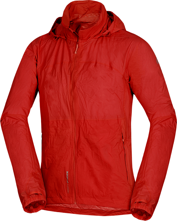 Pánská nepromokavá bunda NORTHFINDER Northkit červená Velikost: 2XL