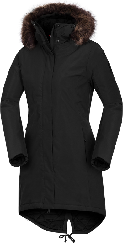 Dámská zateplená bunda NORTHFINDER Analia černá Velikost: XL