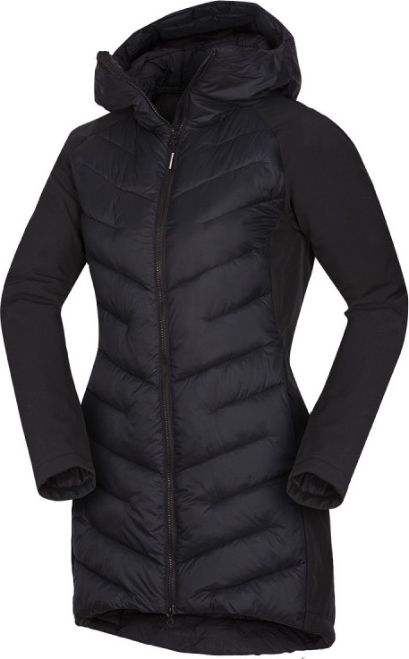 Dámská prodloužená zimní bunda NORTHFINDER Reyna černá Velikost: XL