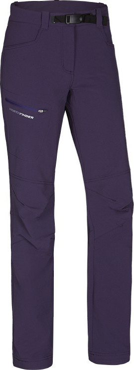 Dámské trekingové kalhoty NORTHFINDER Chana fialové Velikost: XL