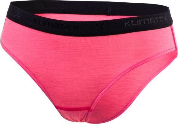 Dámské merino kalhotky KLIMATEX Peka růžová Velikost: XL