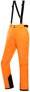 Pánské lyžařské kalhoty ALPINE PRO Sango 9 oranžové Velikost: XL