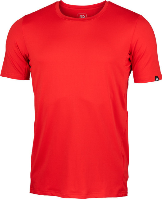 Pánské elastické tričko NORTHFINDER Demys červené Velikost: 2XL