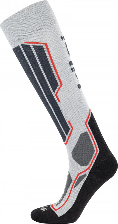 Lyžařské ponožky KILPI Racer-u světle šedá Velikost: 35