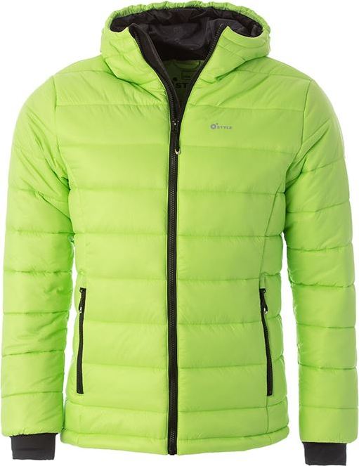 Pánská zimní bunda O'STYLE Brock zelená Velikost: 4XL
