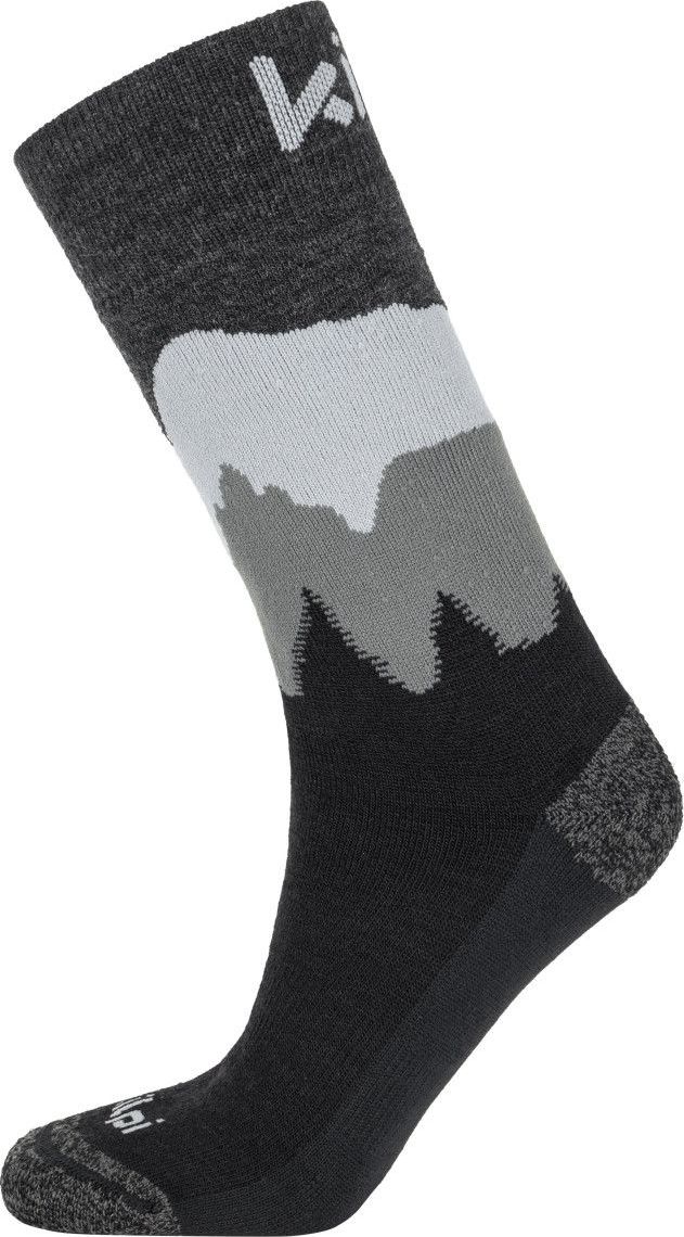Turistické ponožky KILPI Nors-u černá Velikost: 35