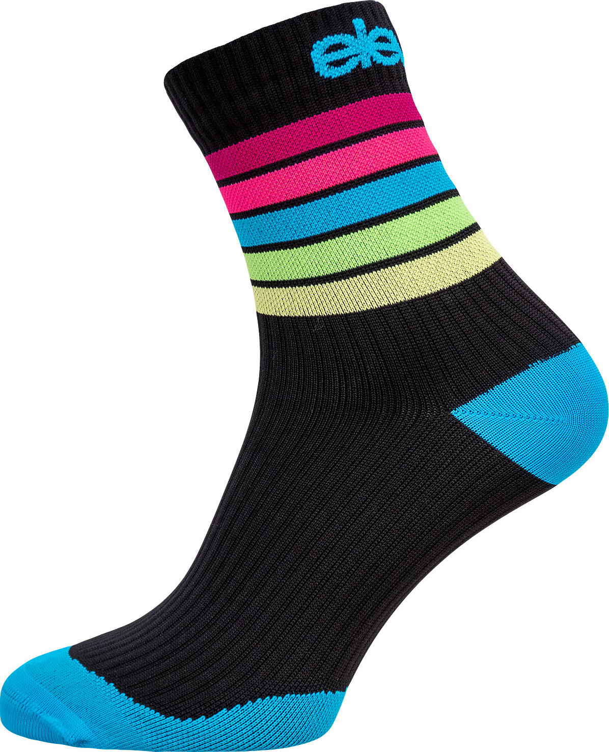 Kompresní ponožky ELEVEN Strada Stripe Black Velikost: XL (44-47)