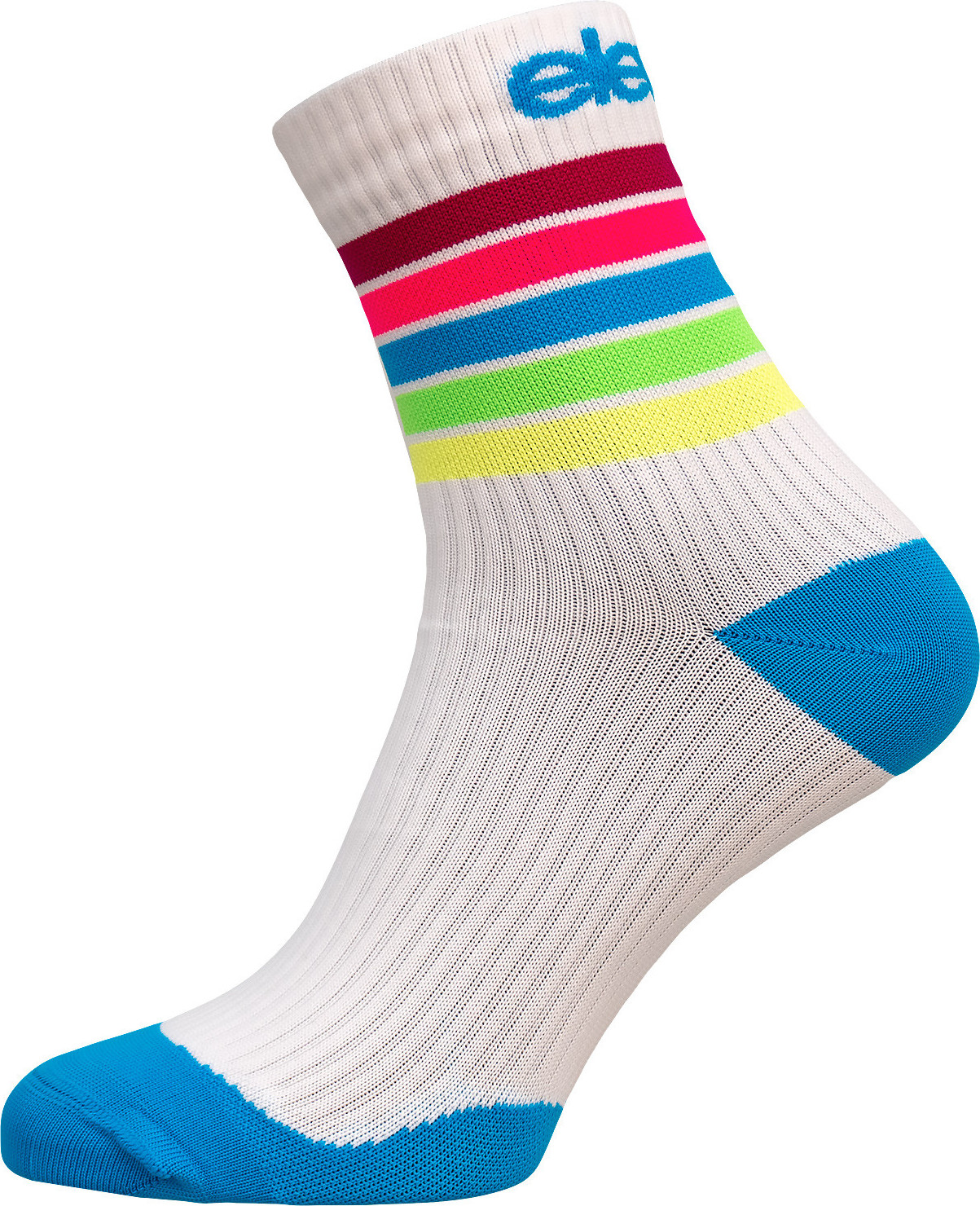Kompresní ponožky ELEVEN Strada Stripe White Velikost: M-L (40-43)