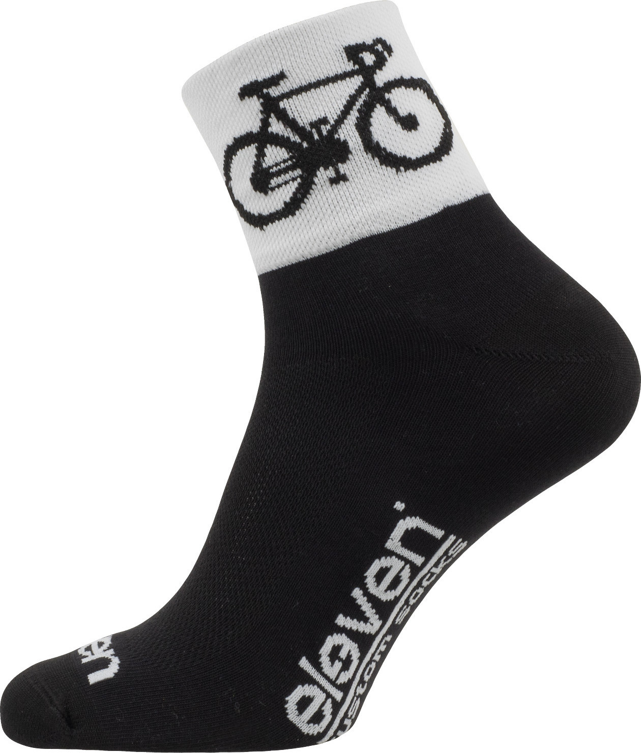 Sportovní ponožky ELEVEN Howa Road Black/White Velikost: L (42-44)