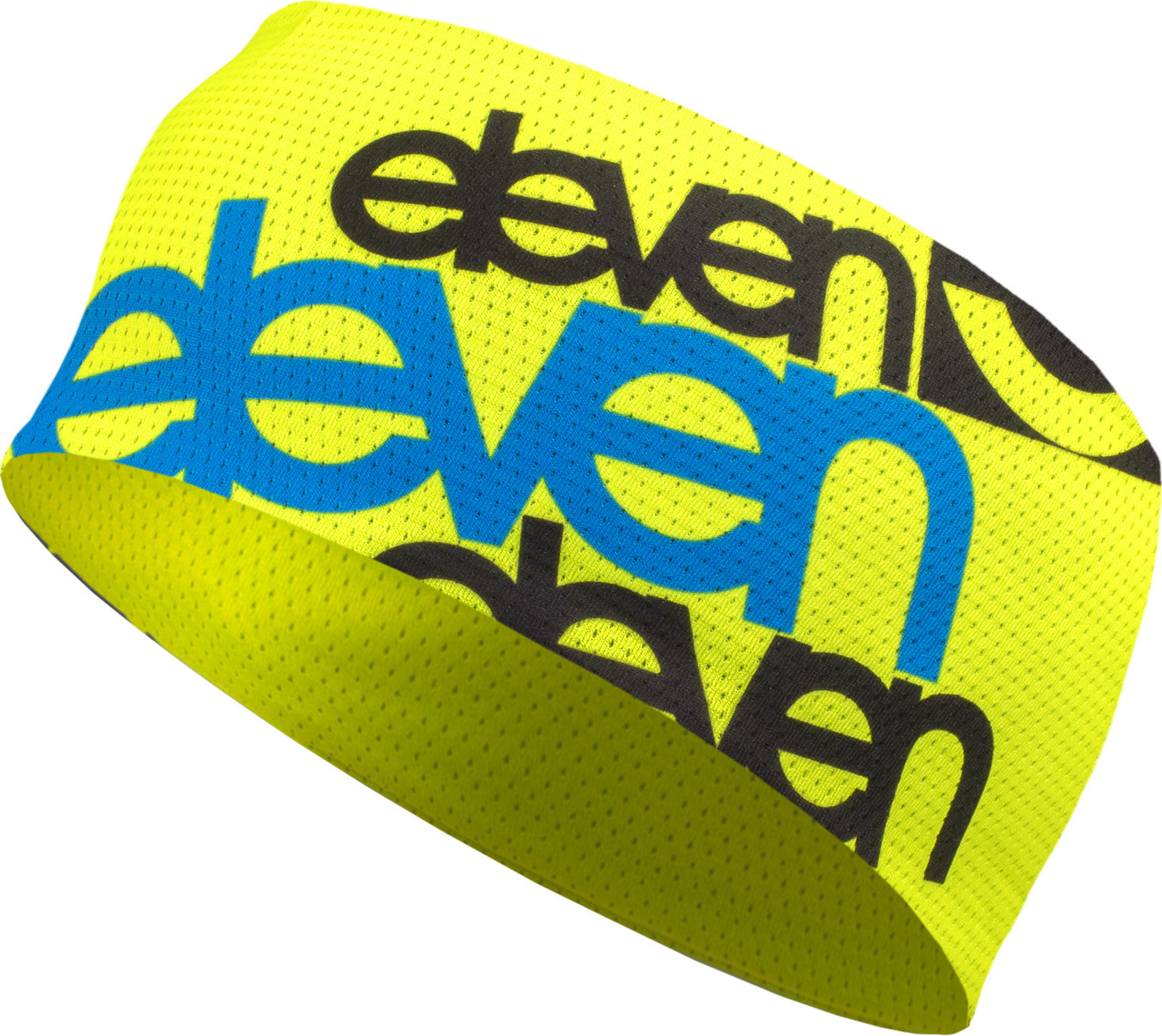 Sportovní čelenka ELEVEN Silver Fluo Blue Velikost: UNI