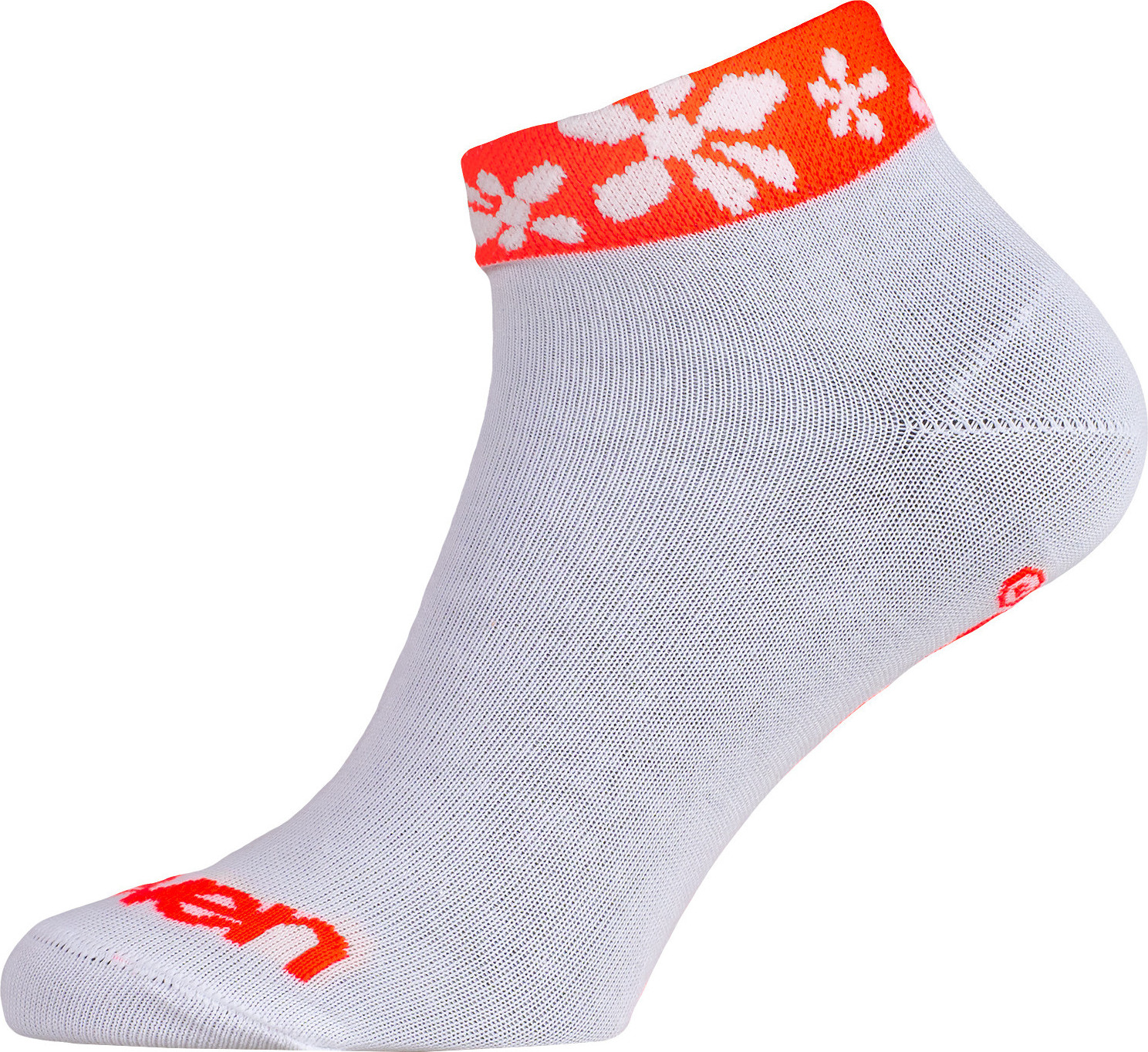 Sportovní ponožky ELEVEN Luca Flower Fluo Velikost: L (42-44)