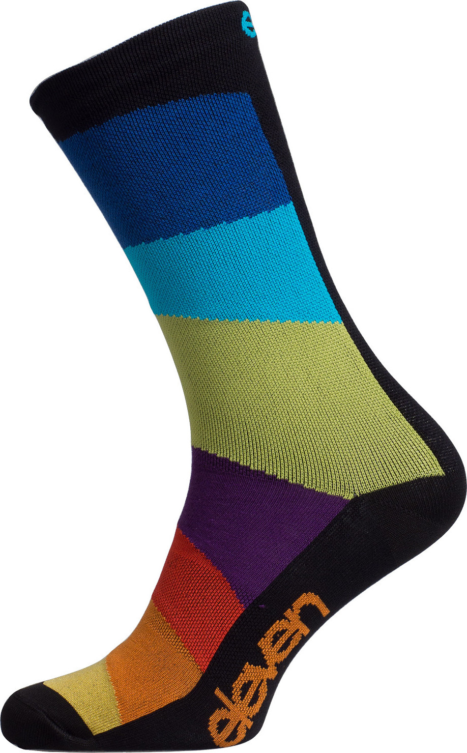 Cyklistické ponožky ELEVEN Suuri+ Rainbow Velikost: S (36-38)