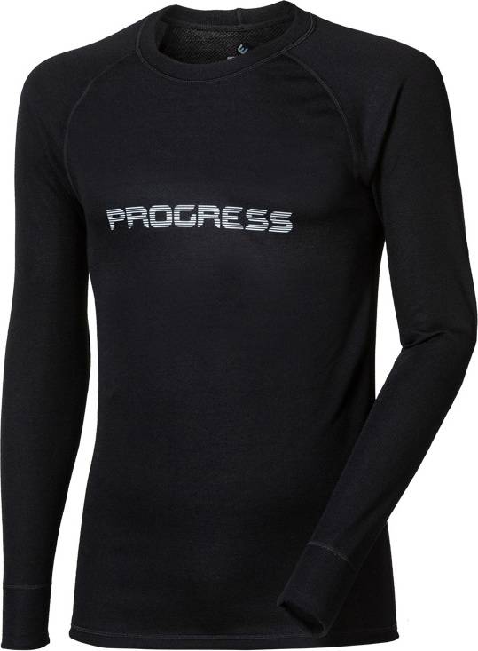 Pánské funkční tričko PROGRESS Df Ndr Print černé Velikost: XL