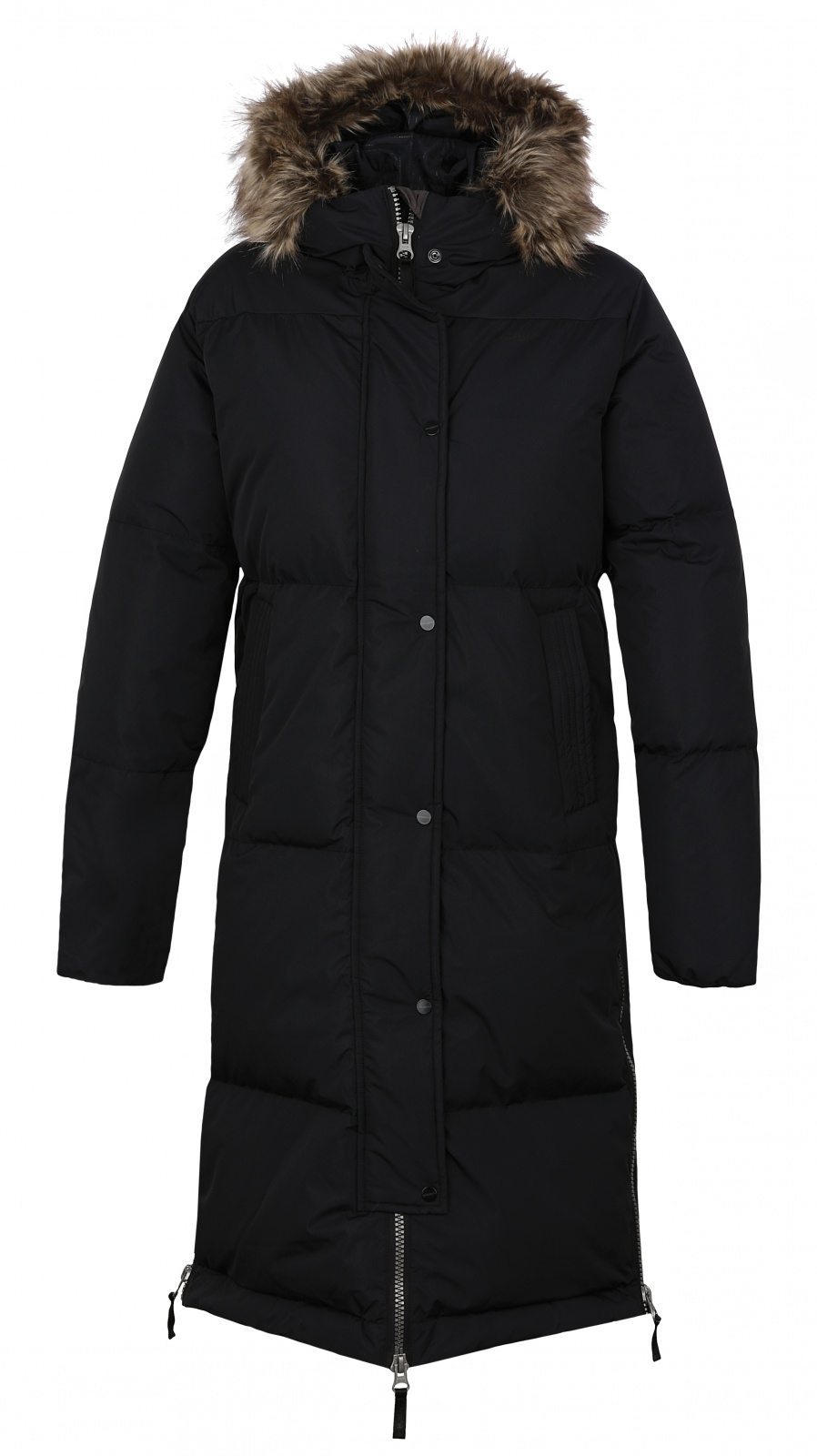 Dámský péřový kabát HUSKY Downbag L černý Velikost: L