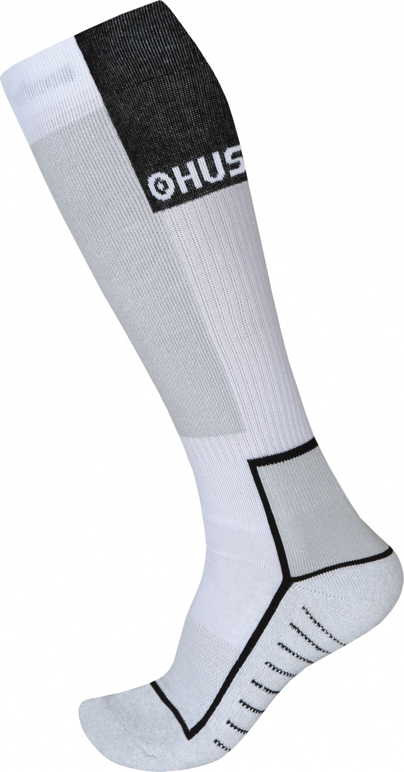 Unisex podkolenky HUSKY Snow-ski bílé Velikost: XL (45-48)