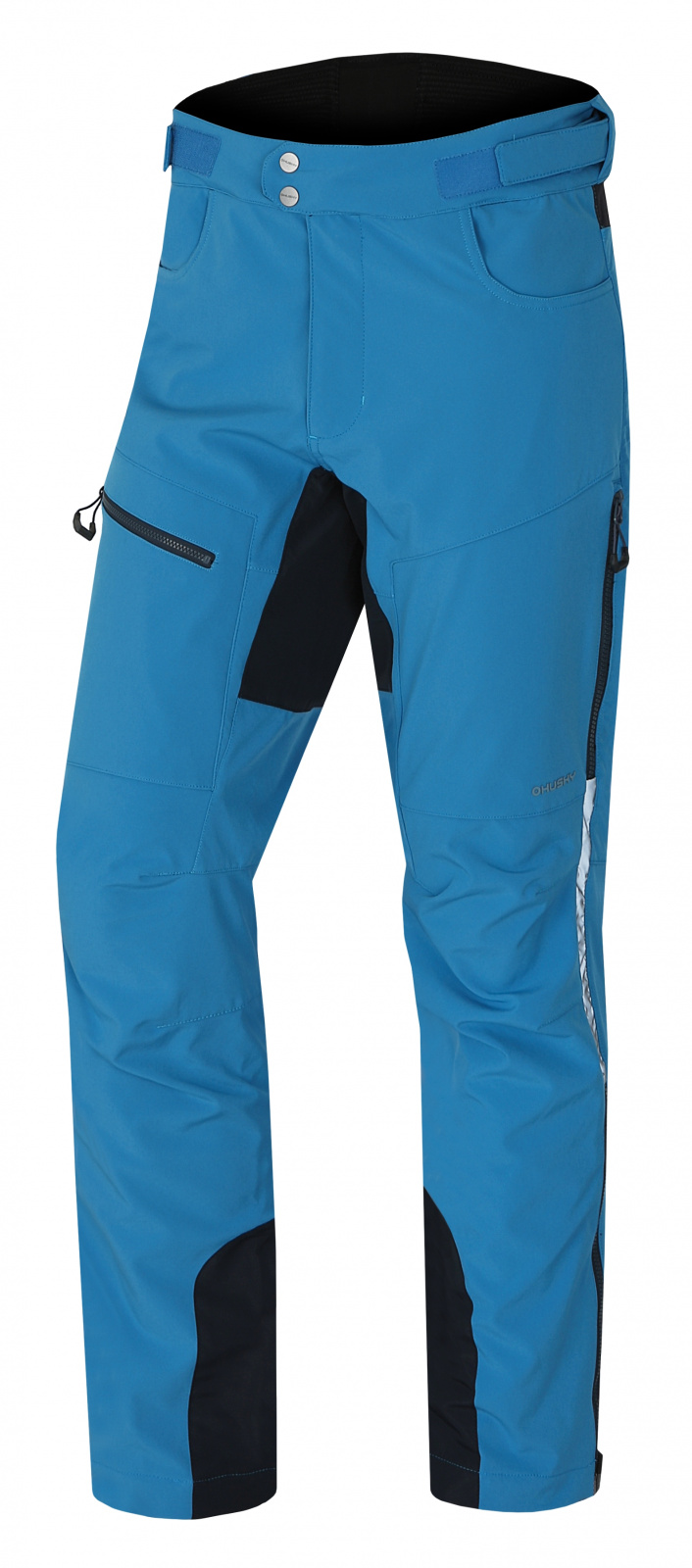 Pánské softshellové kalhoty HUSKY Keson M modré Velikost: XXL