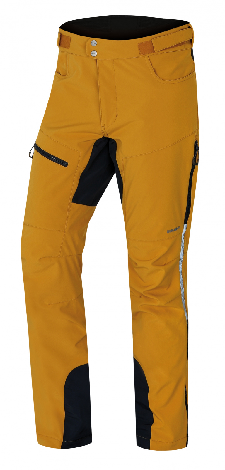 Pánské softshellové kalhoty HUSKY Keson M žluté Velikost: L