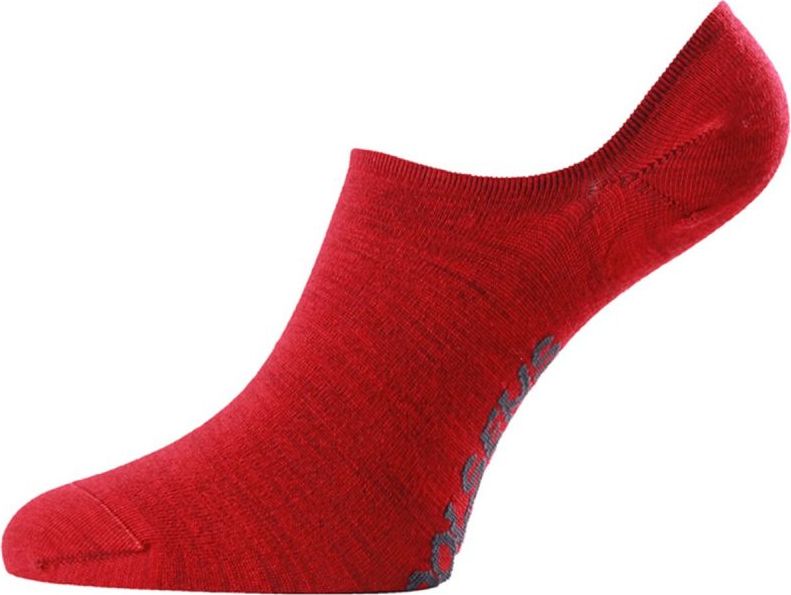 Merino ponožky LASTING Fwf červené Velikost: (42-45) L