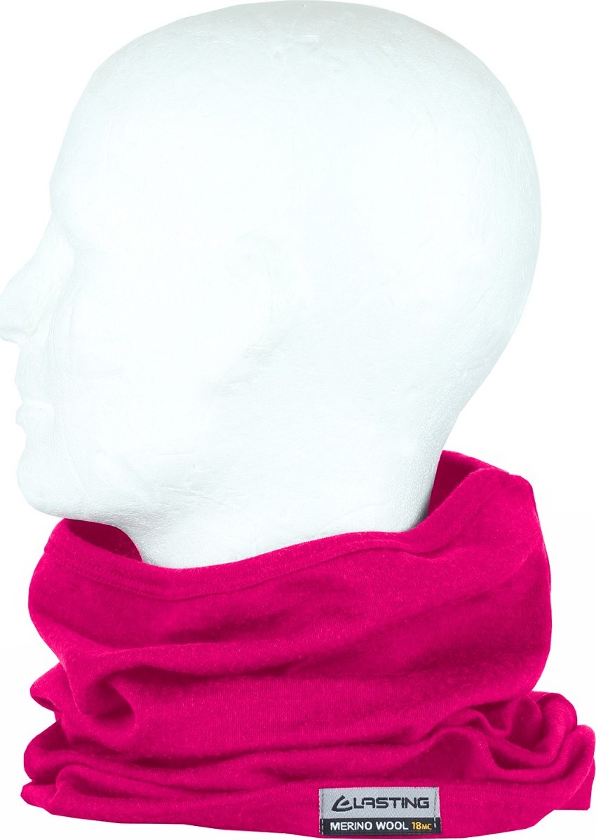 Merino nákrčník LASTING Bul růžový Velikost: UNI