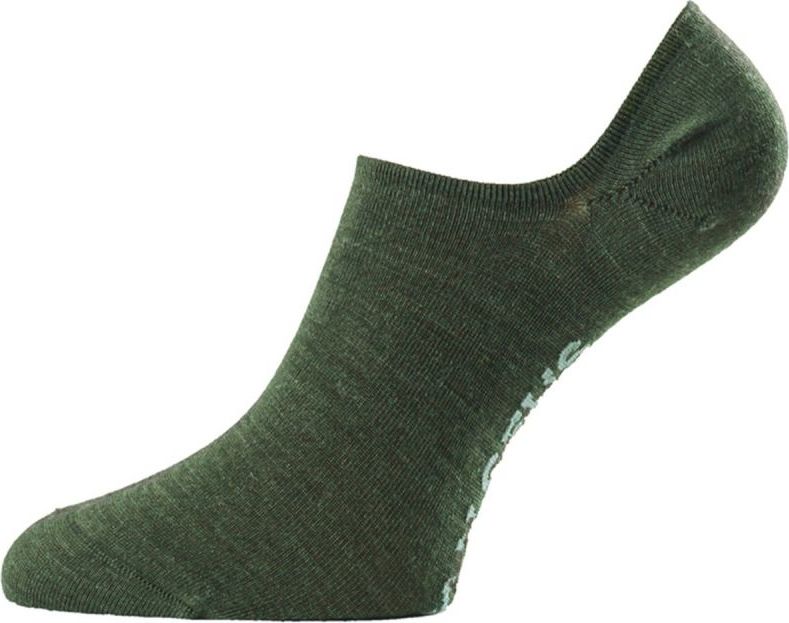 Merino ponožky LASTING Fwf zelené Velikost: (46-49) XL