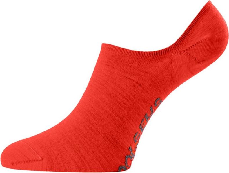 Merino ponožky LASTING Fwf oranžové Velikost: (42-45) L