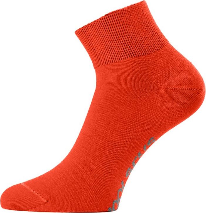 Merino ponožky LASTING Fwe oranžové Velikost: (34-37) S