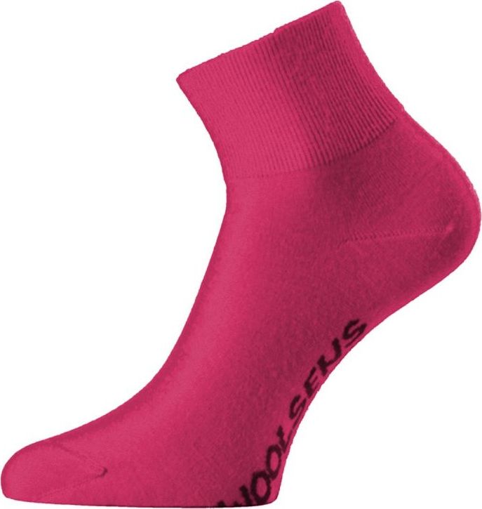 Merino ponožky LASTING Fwa růžová Velikost: (42-45) L