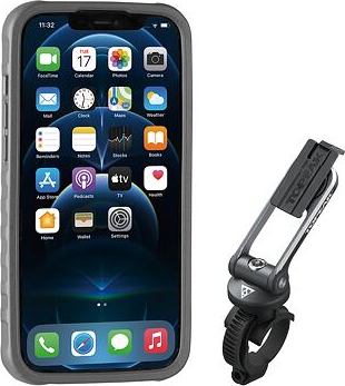 Obal pro iPhone 12 Pro Max TOPEAK Ridecase černá/šedá