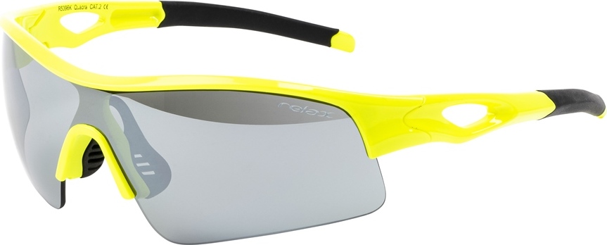 Sluneční brýle RELAX Quadra žluté