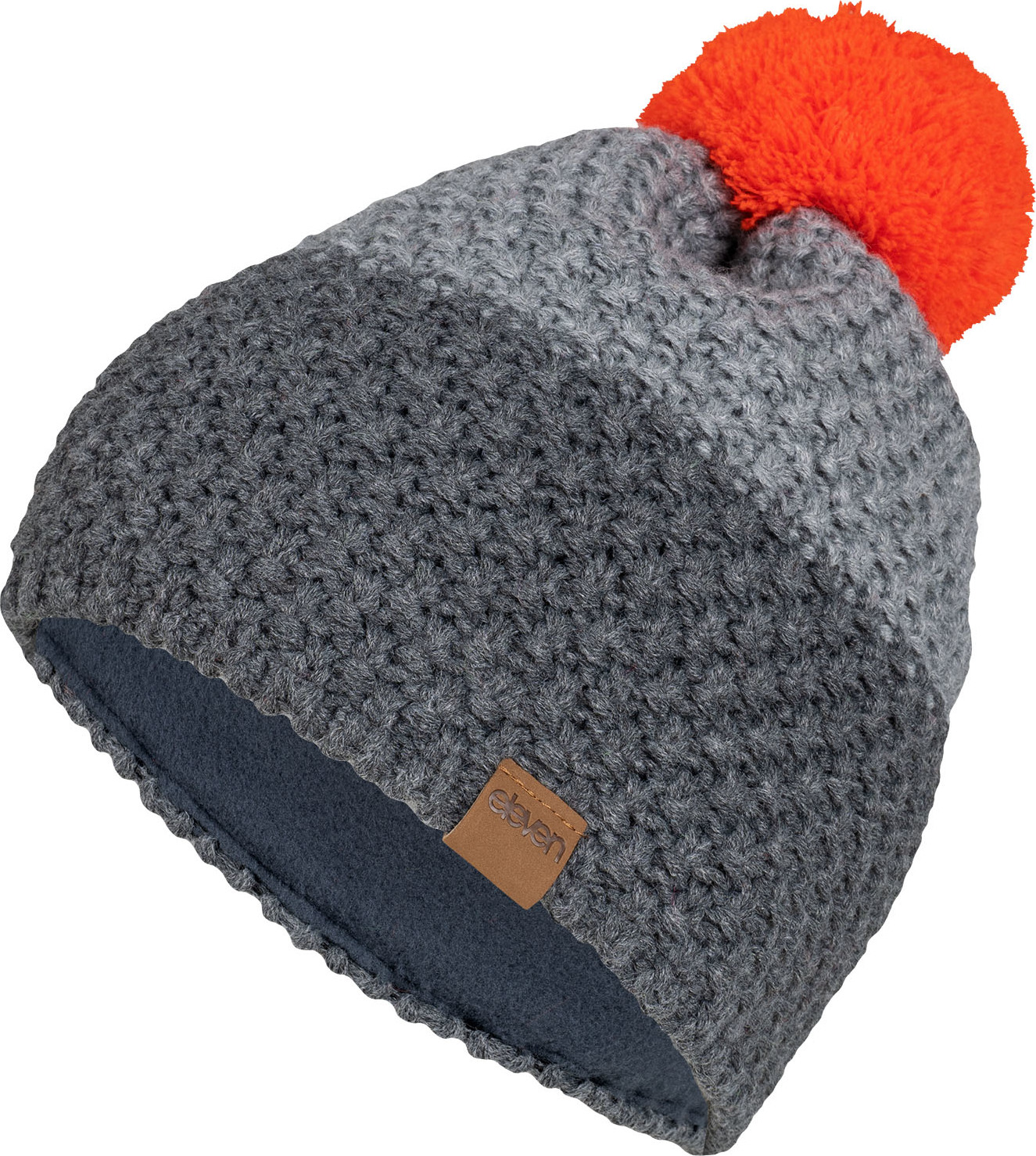 Pletená čepice ELEVEN Mad Grey/Orange Velikost: UNI