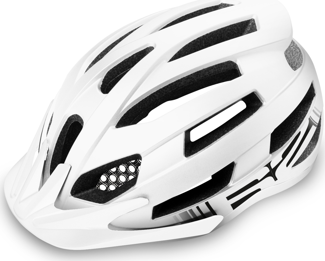 Cyklistická helma R2 Spirit bílá Velikost: L