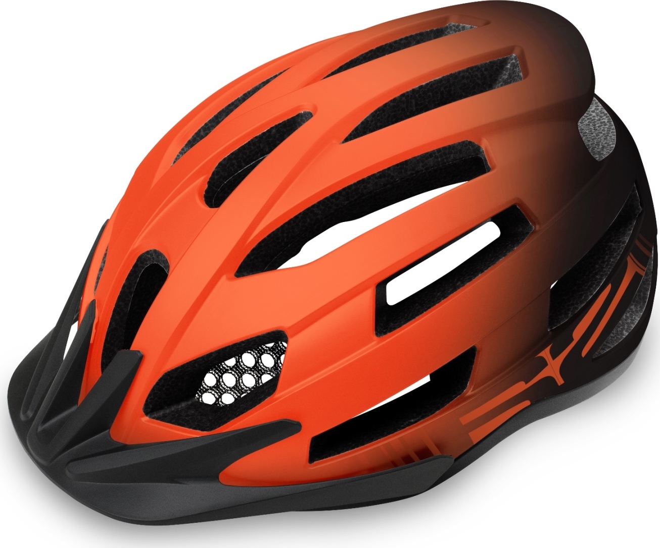Cyklistická helma R2 Spirit oranžová Velikost: L