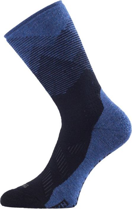 Merino ponožky LASTING Fwn modré Velikost: (46-49) XL