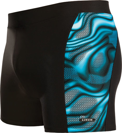 Pánské plavky LITEX boxerky černé Velikost: 46