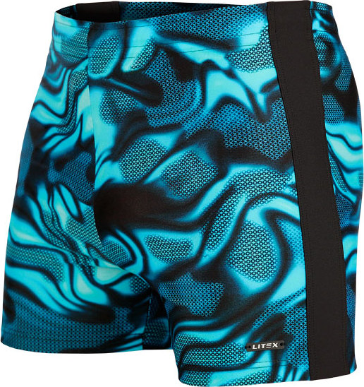 Pánské plavky LITEX boxerky modré Velikost: 52