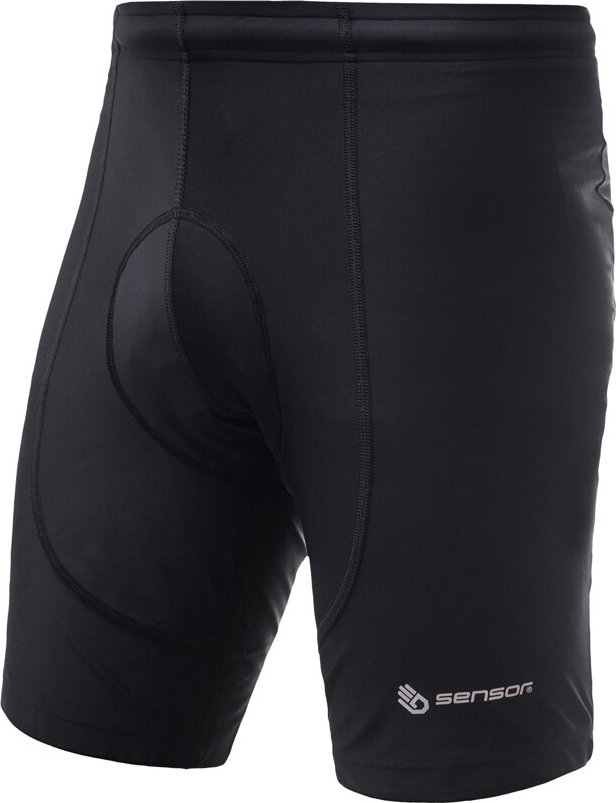 Pánské cyklistické kraťasy SENSOR Cyklo Entry true black Barva: černá, Velikost: S