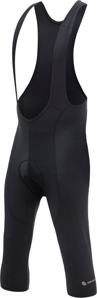 Pánské 3/4 cyklistické kalhoty SENSOR Cyklo Entry true black Barva: černá, Velikost: S